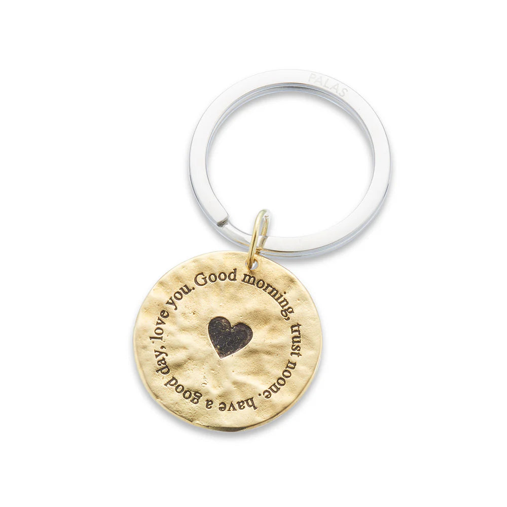 Palas Love You Charm Keyring