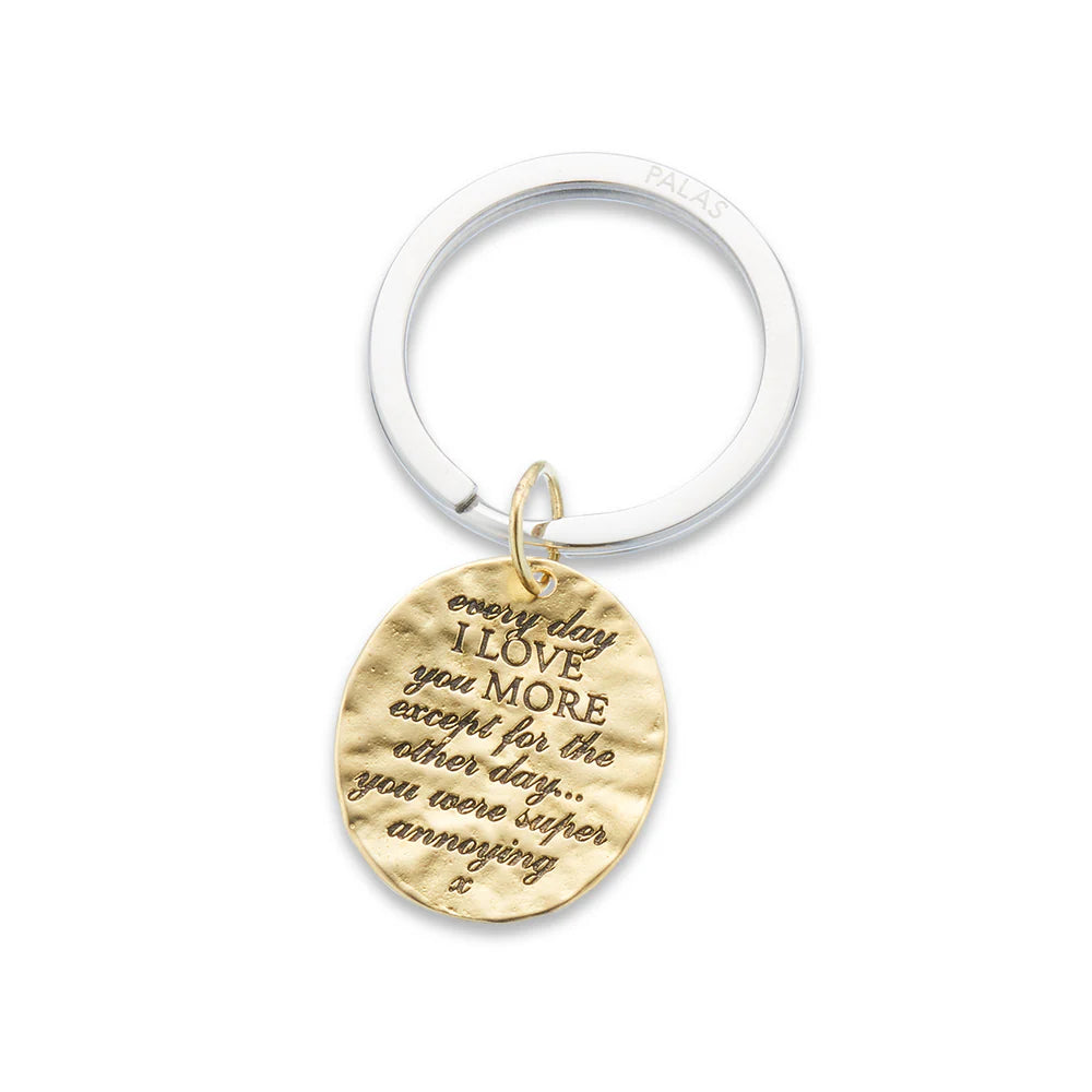 Palas Love Your More Charm Keyring