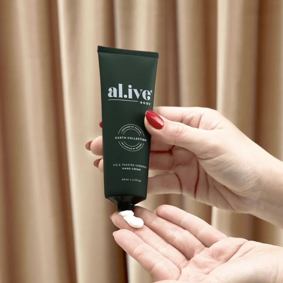 Al.ive Body - Fig & Toasted Chestnut Hand Cream Cracker *Limited Edition*