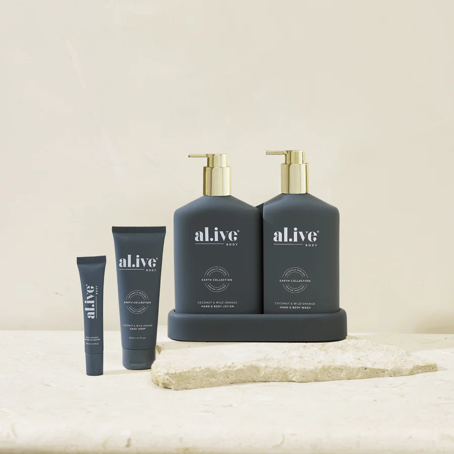 Al.ive Body - Coconut & Wild Orange Icon Set *Limited Edition*