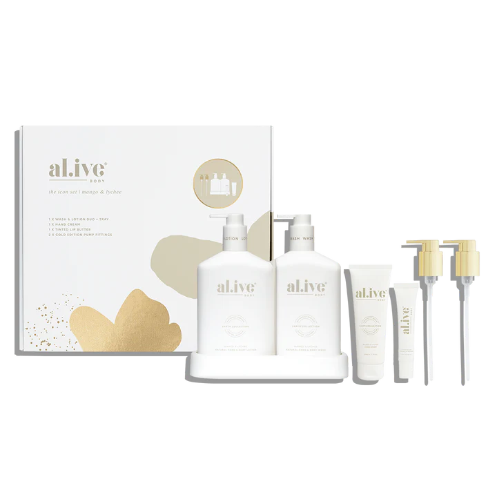 Al.ive Body - Mango & Lychee Icon Set *Limited Edition*