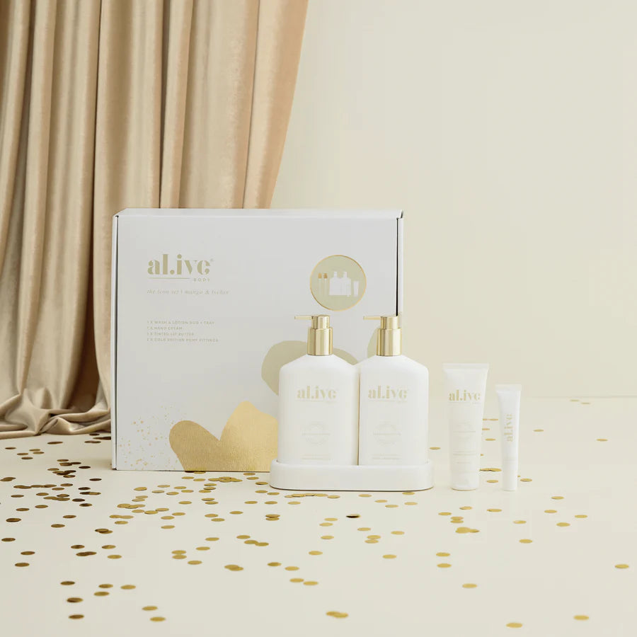 Al.ive Body - Mango & Lychee Icon Set *Limited Edition*