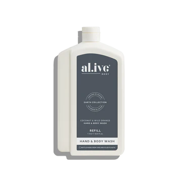 Al.ive Hand & Body Wash Refill - Coconut & Wild Orange