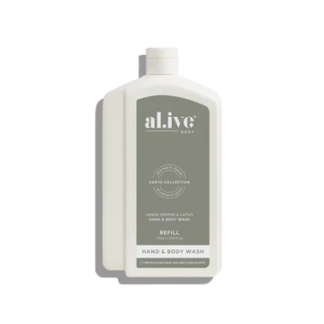 Al.ive Hand & Body Wash Refill - Green Pepper & Lotus
