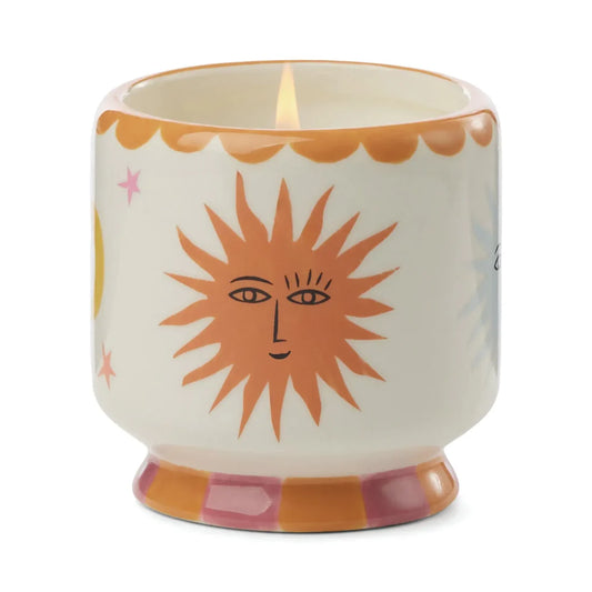 Paddywax Sun Ceramic Candle - Orange Blossom