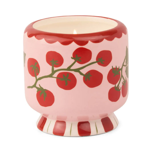 Paddywax Tomato Vine Ceramic Candle - Heirloom Tomato