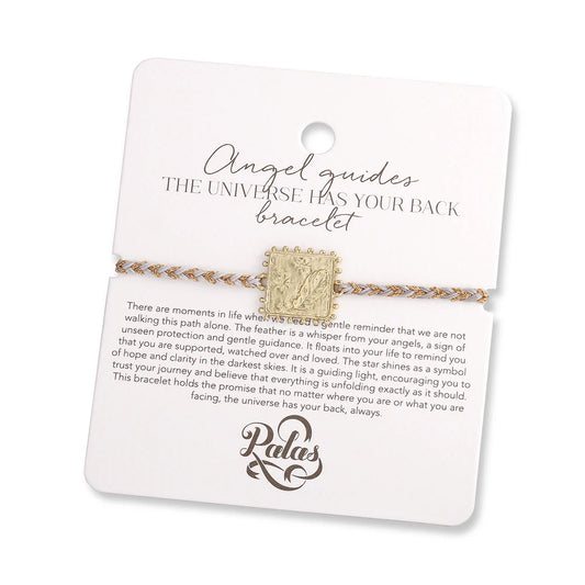 Palas Angel guides 'the universe has your back' bracelet