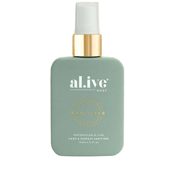 Al.ive Hand & Surface Sanitiser Spray - Watermelon & Lime