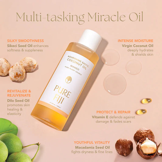 Pure Fiji - Nourishing Exotic Coconut Oil (230ml)
