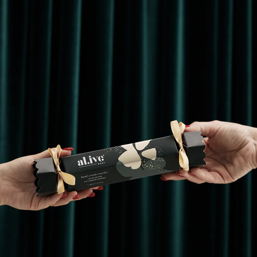 Al.ive Body - Fig & Toasted Chestnut Hand Cream Cracker *Limited Edition*
