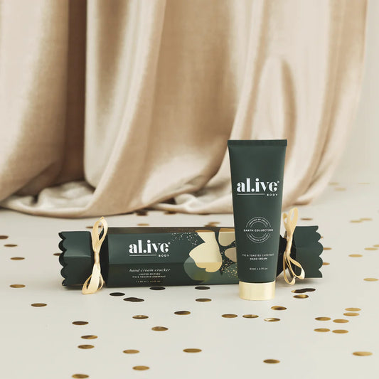 Al.ive Body - Fig & Toasted Chestnut Hand Cream Cracker *Limited Edition*