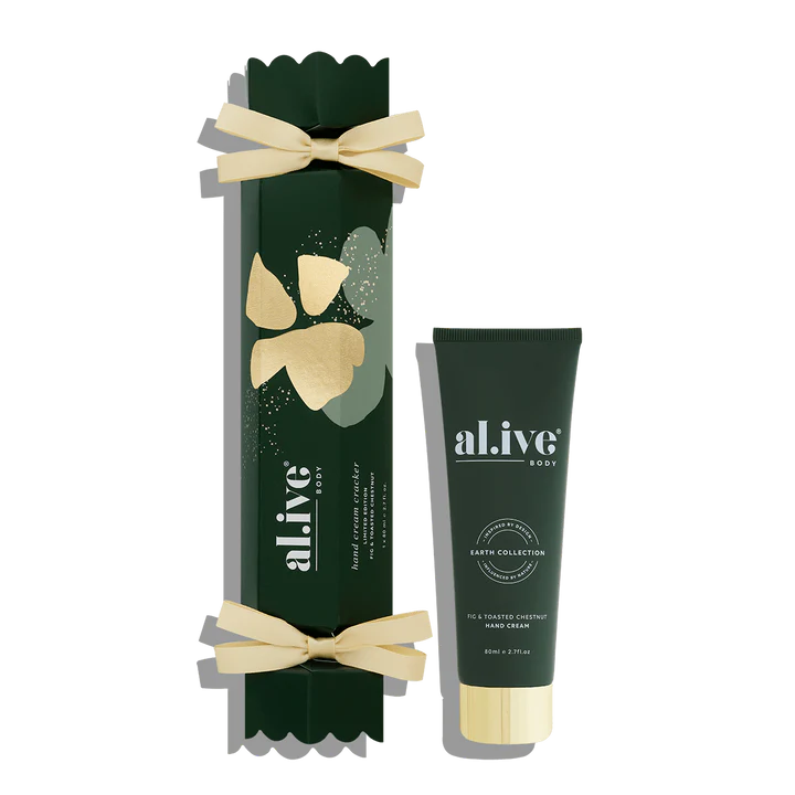 Al.ive Body - Fig & Toasted Chestnut Hand Cream Cracker *Limited Edition*