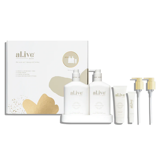 Al.ive Body - Mango & Lychee Icon Set *Limited Edition*