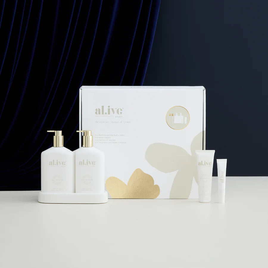Al.ive Body - Mango & Lychee Icon Set *Limited Edition*